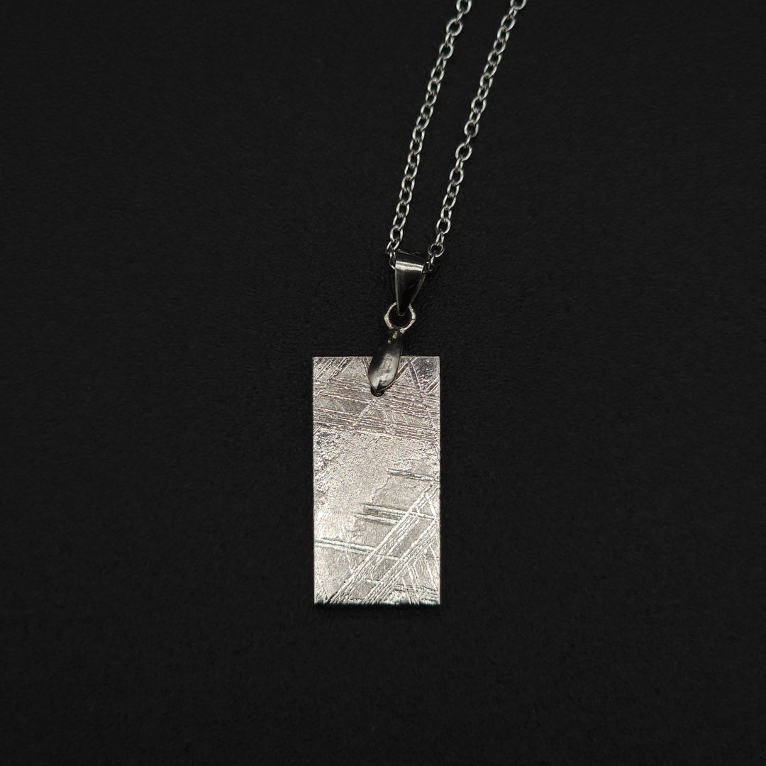 Muonionalusta Pendant Necklace - rectangle shape