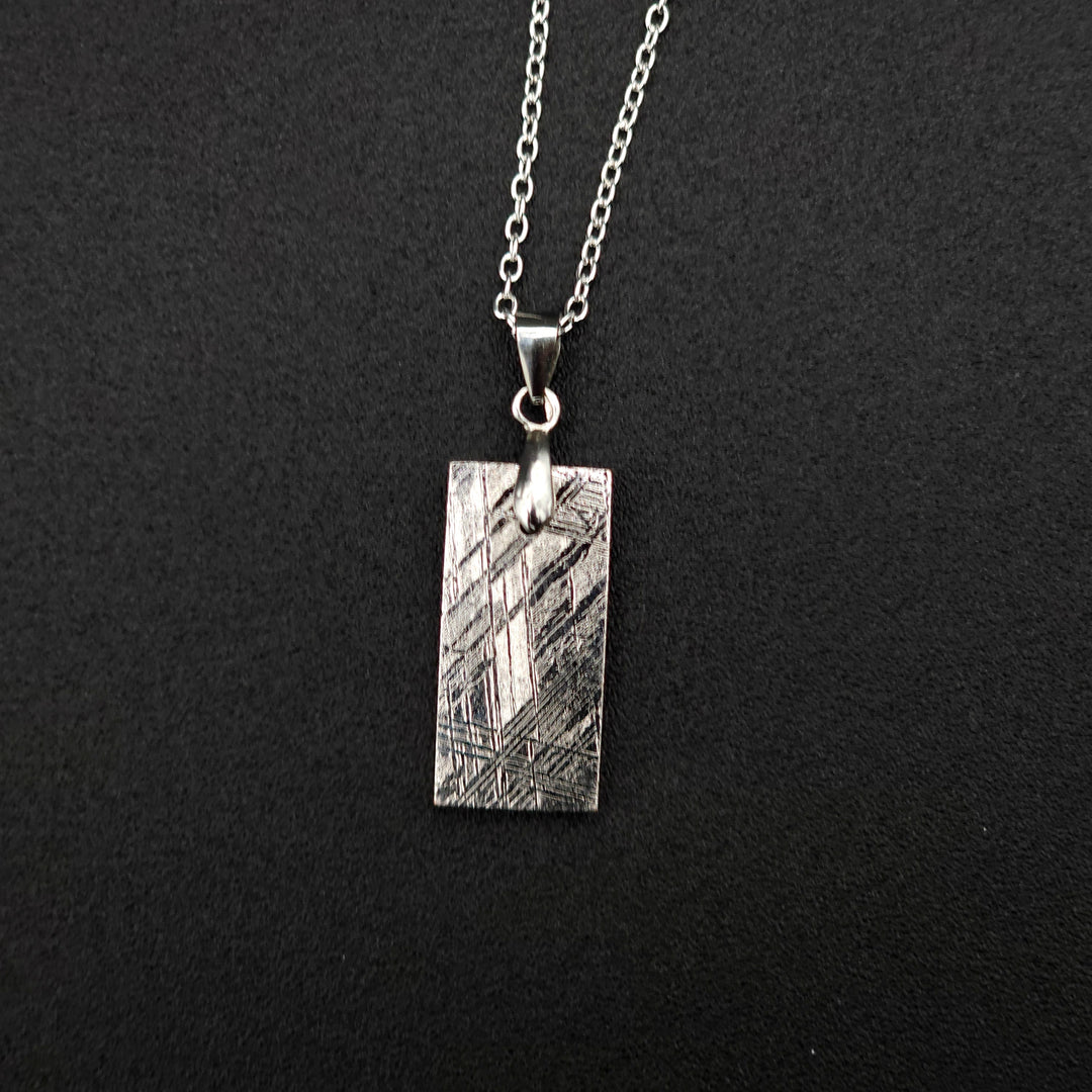 Muonionalusta Pendant Necklace - rectangle shape