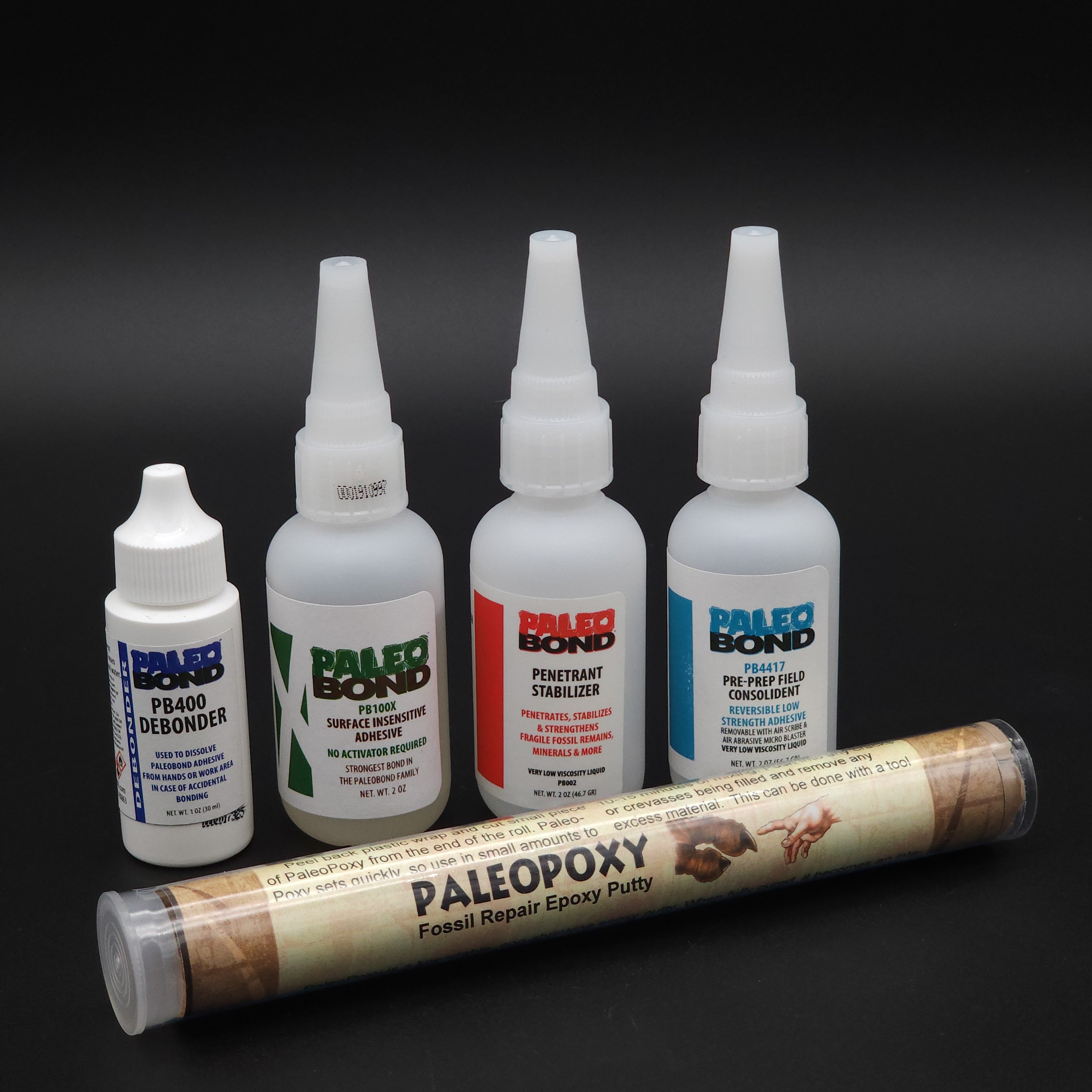 PaleoBOND Starter Kit Adhesives and Paleopoxy